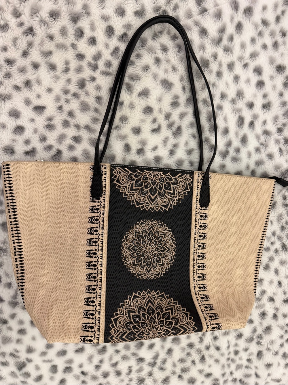 Desigual Lady Capri Mandala zipper tote bag - Picture 3 of 8